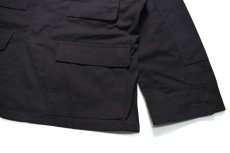 画像3: Deadstock USGI Ripstop BDU Coat Black357 Vietnam Jacket Embroidered (3)