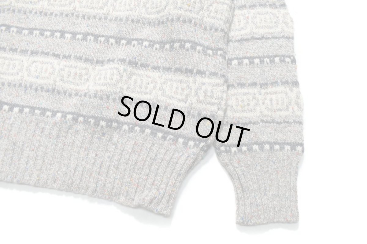 画像3: Used Wood Ward V-Neck Knit Sweater made in England (3)