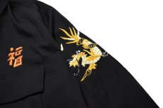 画像4: Deadstock USGI Ripstop BDU Coat Black357 Vietnam Jacket Embroidered (4)