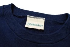 画像4: Used St John's Bay Crew Neck Sweat Shirt made in USA (4)