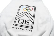 画像2: Deadstock Crew Neck Sweat Shirt "Nagano Olympic" (2)