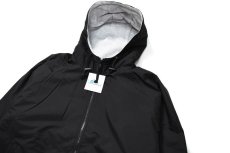 画像2: Deadstock Tri Mountain Hooded Nylon jacket #3600 Black/Grey (2)