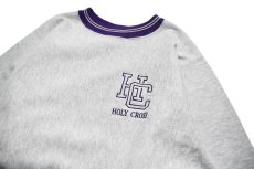 画像2: Used Champion Reverse Weave Rib Border Sweat "Holy Cross" Shirt made in USA (2)