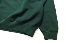 画像3: Used Lands' End Blank Sweat Shirt Green made in USA (3)