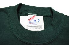 画像4: Deadstock Jerzees Blank Sweat Shirt Green made in USA (4)