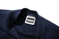 画像4: Used Tultex Raglan Sleeve Blank Sweat Shirt Navy made in USA (4)