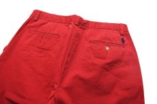 画像4: Deadstock Polo Ralph Lauren Chino Trouser Red ラルフローレン (4)