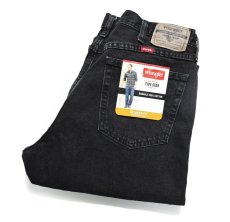 画像1: Wrangler Five Star Relaxed Denim Pants Sulfur Black ラングラー (1)