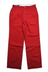 画像1: Deadstock Polo Ralph Lauren Chino Trouser Red ラルフローレン (1)