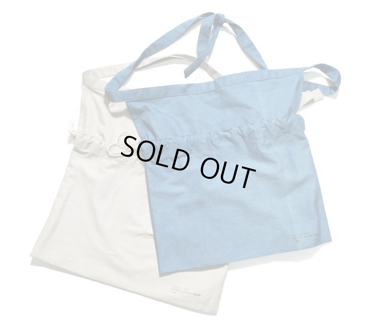 画像1: G.I. Screen Curtain Apron Bag (1)