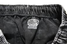 画像6: ONEITA 13oz Heavy Weight Chemical Wash Sweat Pants Black (6)