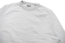 画像2: ONEITA 13oz Heavy Weight Chemical Wash L/S T-Shirt Grey (2)