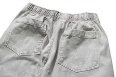 画像4: ONEITA 13oz Heavy Weight Chemical Wash Sweat Pants Grey (4)