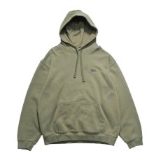 画像1: Used Reebok Pullover Sweat Hoodie Olive (1)