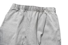 画像2: ONEITA 13oz Heavy Weight Chemical Wash Sweat Pants Grey (2)