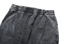 画像2: ONEITA 13oz Heavy Weight Chemical Wash Sweat Pants Black (2)