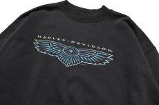 画像2: Used Harley-Davidson Sweat Shirt made in USA (2)