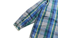 画像7: Used St John's Bay Painted Flannel Shirt made in USA (7)