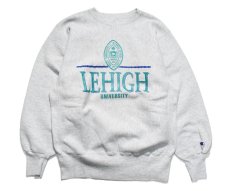 画像1: Used Champion Reverse Weave Sweat Shirt "Lehigh University" made in USA チャンピオン (1)