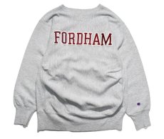 画像1: Used Champion Reverse Weave Sweat Shirt "Fordham" チャンピオン (1)
