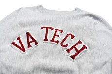 画像2: Used Champion Reverse Weave Sweat Shirt "Va Tech" made in USA チャンピオン (2)