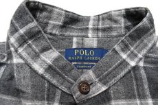 画像4: Used Polo Ralph Lauren Band Collar Flannel Shirt "Classic Fit" ラルフローレン (4)