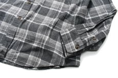 画像3: Used Polo Ralph Lauren Band Collar Flannel Shirt "Classic Fit" ラルフローレン (3)