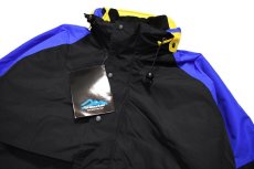 画像2: Deadstock Tri Mountain 3Way Nylon Jacket #7800 Black/Blue/Yellow (2)