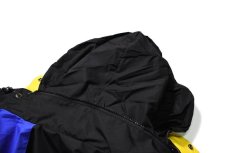 画像6: Deadstock Tri Mountain 3Way Nylon Jacket #7800 Black/Blue/Yellow (6)