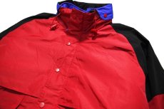画像2: Deadstock Tri Mountain 3Way Nylon Jacket #7800 Red/Black/Blue (2)