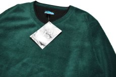 画像2: Deadstock Tri Mountain V-Neck Fleece Pullover #7400 Green (2)