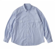 画像4: Porter Classic Roll Up Stripe Shirt ポータークラシック (4)