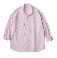 画像5: Porter Classic Roll Up Stripe Shirt ポータークラシック (5)