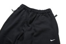 画像2: Nike Swoosh Sweat Pants Black (2)