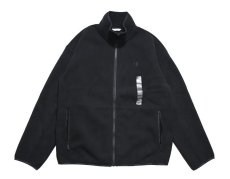 画像1: Calvin Klein Polar Fleece Jacket Black カルバンクライン (1)