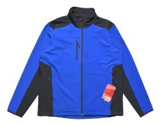 画像1: The North Face Stretch Soft Shell Jacket Blue/Grey ノースフェイス (1)