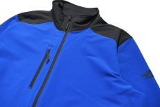 画像2: The North Face Stretch Soft Shell Jacket Blue/Grey ノースフェイス (2)