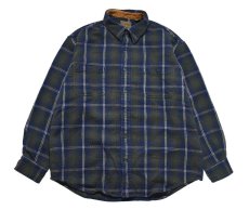 画像1: Used St John's Bay Flannel Shirt (1)