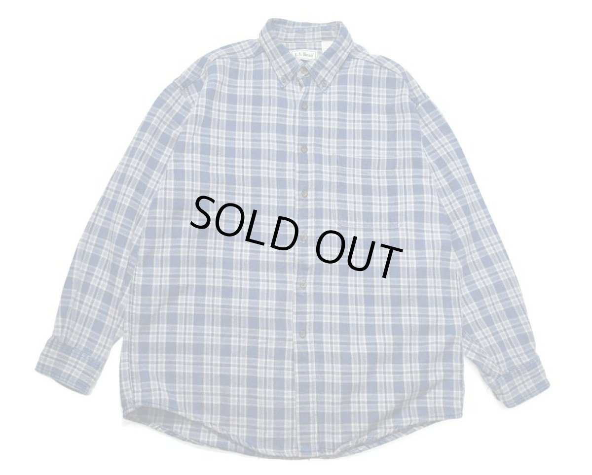 画像1: Used L.L.Bean Flannel Shirt (1)