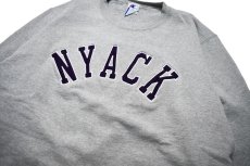 画像2: Used Champion Sweat Shirt "NYACK" チャンピオン (2)