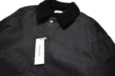 画像2: Calvin Klein Sherpa Chore Coat Black カルバンクライン (2)