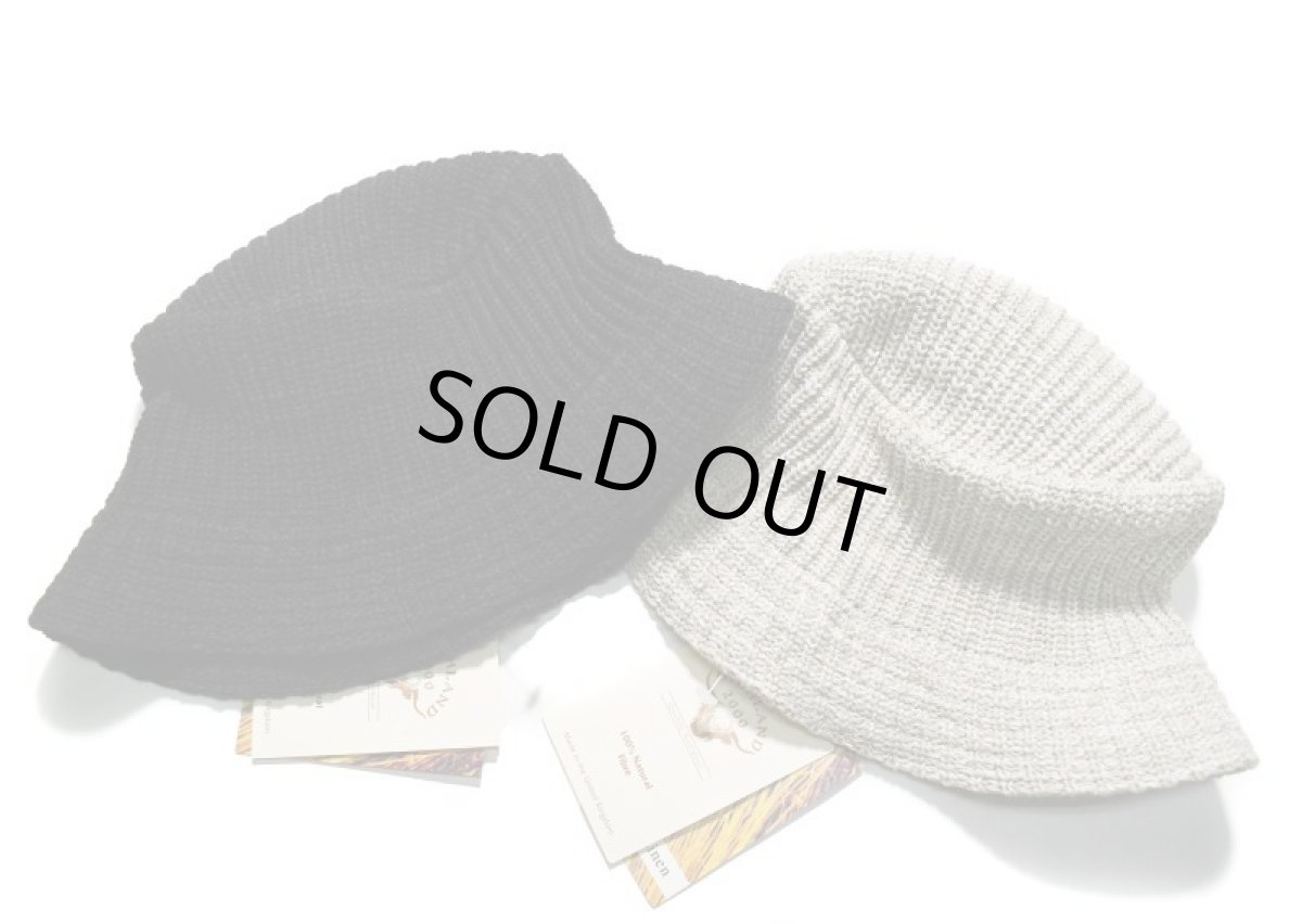 画像1: Highland 2000 Cotton/Linen Knit Bucket Hat (1)