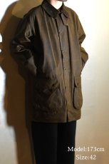 画像7: Used Barbour Northumbria Oiled Jacket (7)