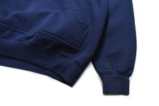 画像3: Used Lands' End Pullover Sweat Hoodie Navy "Cerami" made in USA (3)