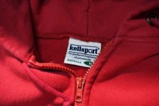 画像4: Used Kellsport Zip Sweat Hoodie Red made in USA (4)