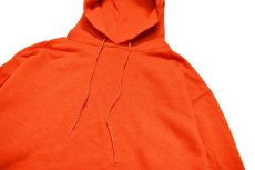 画像2: Deadstock Eagle USA Blank Sweat Hoodie Orange made in USA (2)