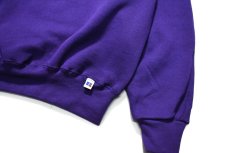 画像3: Deadstock Russell Athletic Blank Sweat Shirt Purple (3)