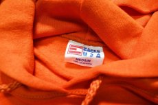 画像4: Deadstock Eagle USA Blank Sweat Hoodie Orange made in USA (4)