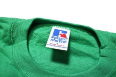 画像4: Deadstock Russell Athletic Blank Sweat Shirt Green made in USA (4)
