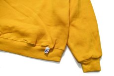 画像3: Deadstock Russell Athletic Blank Sweat Shirt Yellow (3)